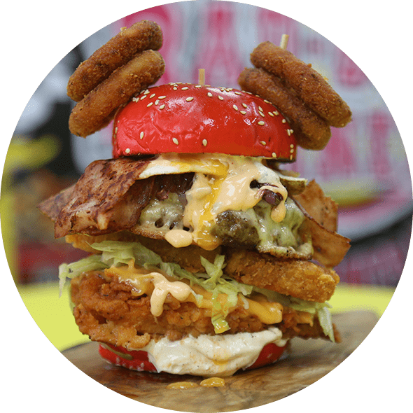 Order Burgers With Badboyz Diner